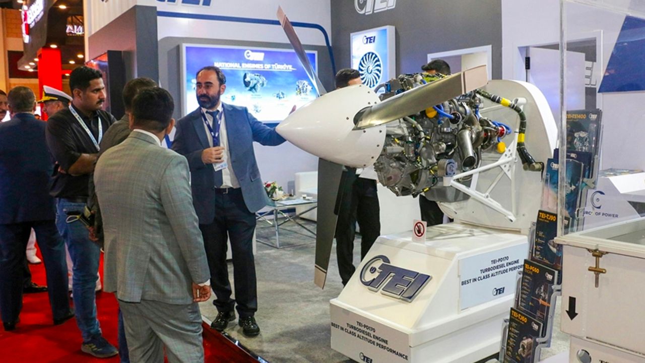 TEI'nin özgün motorları Pakistan'daki IDEAS 2022 Fuarı'nda sergileniyor