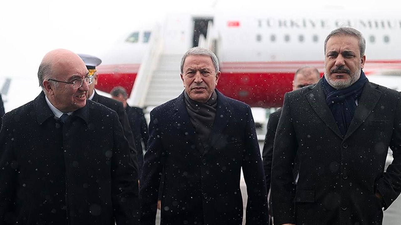 Türkiye-Rusya-Suriye Moskova'da bir araya geldi