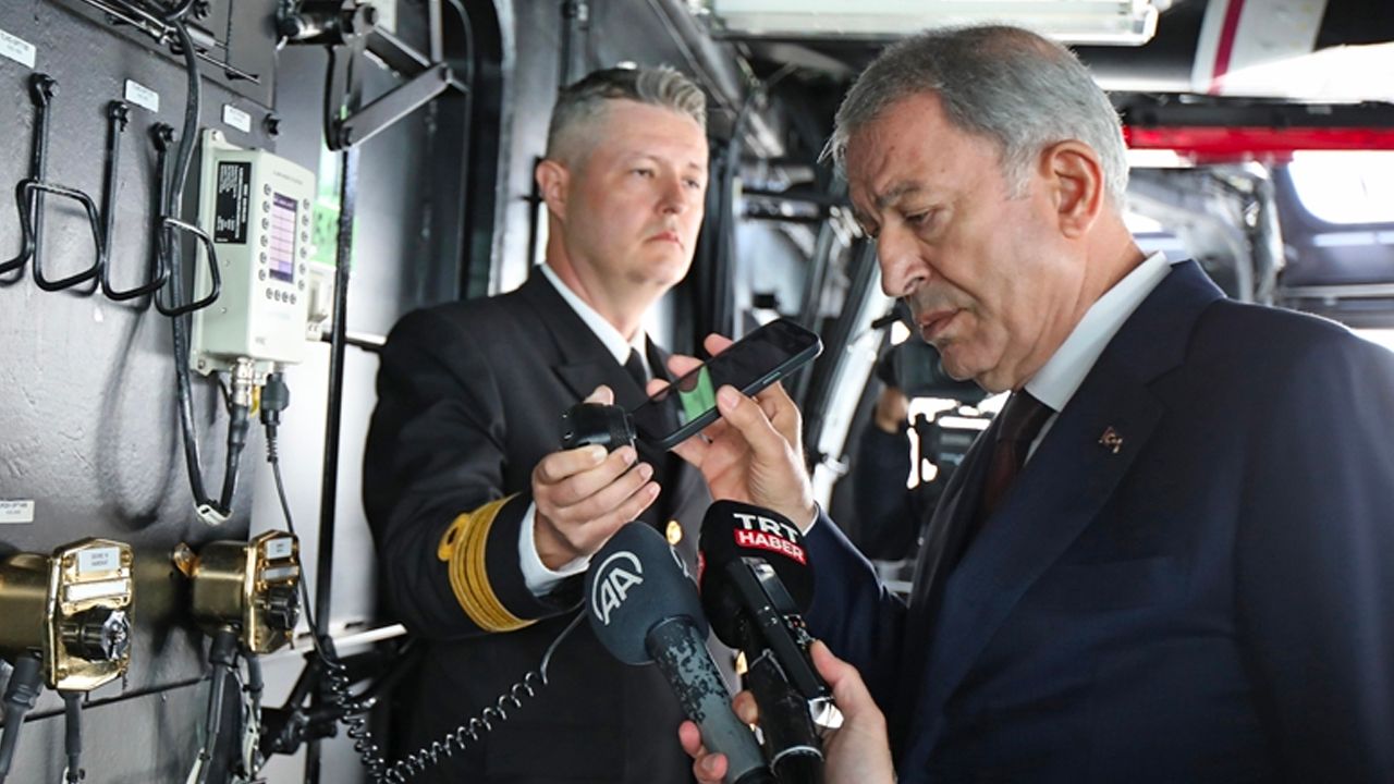 Cumhurbaşkanı Erdoğan, TCG Anadolu personeline hitap etti