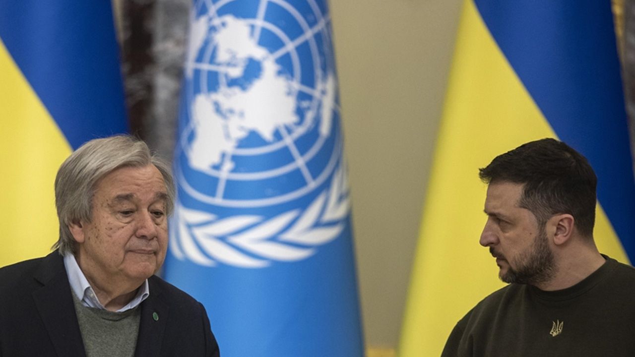 Zelenskiy, BM Genel Sekreteri Guterres ile tahıl anlaşmasını görüştü