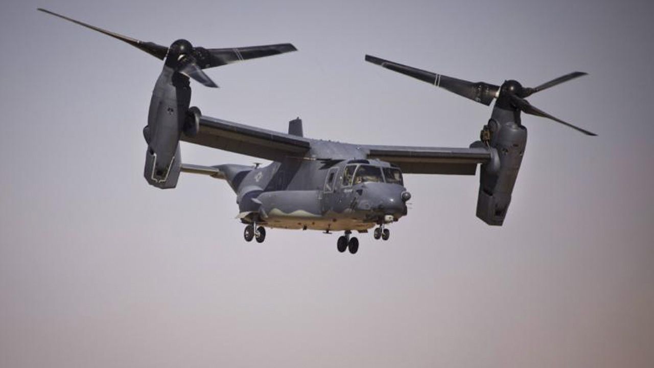 Avustralya'da 20 ABD askerini taşıyan helikopter düştü