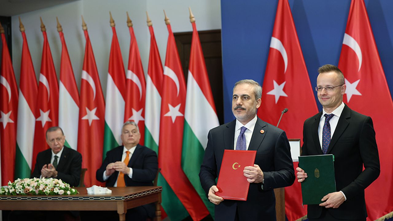 Türkiye ve Macaristan iş birliği anlaşması imzaladı