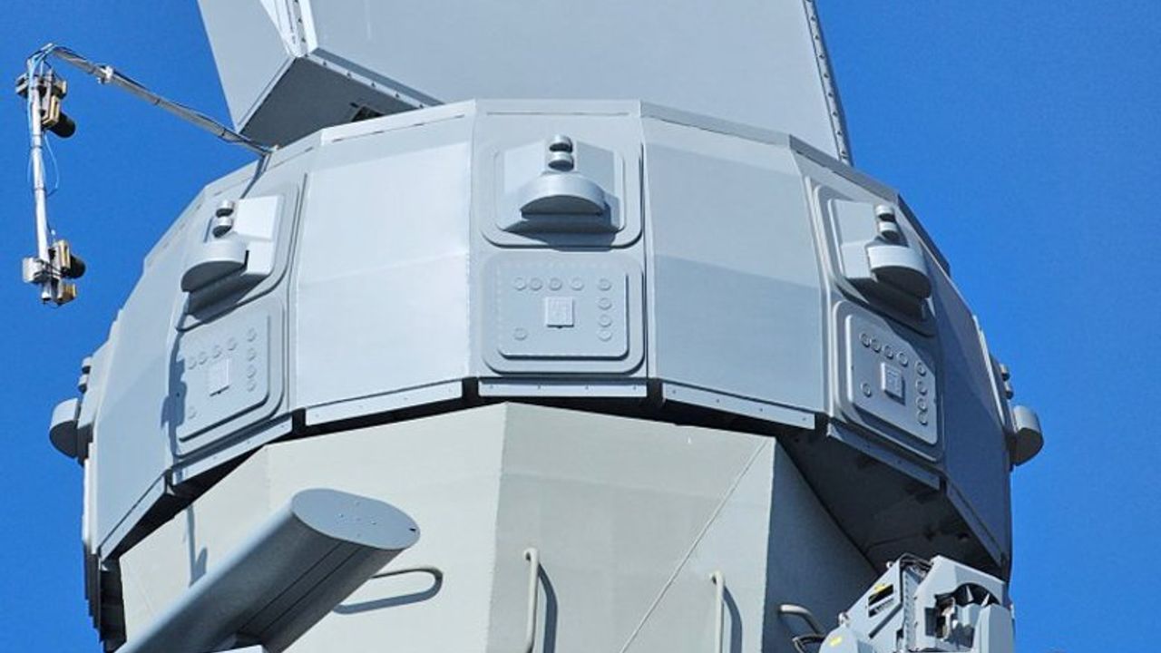 ASELSAN'ın CENK-S 3B AESA deniz radarı, TCG İSTANBUL’la birlikte hizmete girecek