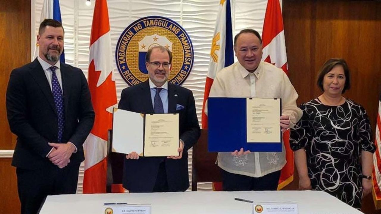 Filipinler ve Kanada savunma iş birliği için mutabakat zaptı imzaladı