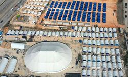 Hatay'daki 200 çadırın elektrik ihtiyacını ASPİLSAN karşılıyor