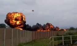 İtalya Hava Kuvvetlerinin akrobasi timi "Frecce Tricolori"ne ait uçak düştü