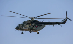 FPV dron Rus Mi-8 helikopterini neredeyse vuruyordu
