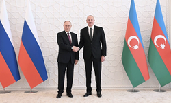 Putin ve Aliyev, Bakü'de görüştü