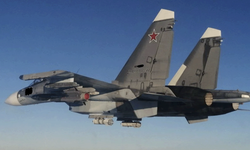 Rus Su-30SM savaş uçağı Karadeniz üzerinde düştü