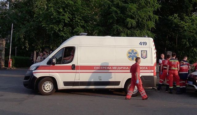 Ukrayna'nın başkenti Kiev'deki mahkeme binasında patlama meydana geldi