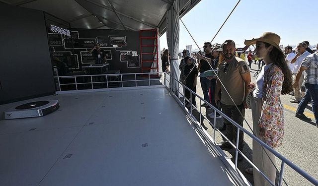 Yerli lojistik robot "TARQAN" TEKNOFEST'te vitrine çıktı