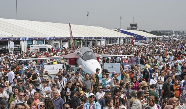 Ankara'da ilk kez düzenlenen TEKNOFEST'te ziyaretçi sayısı 943 bin oldu