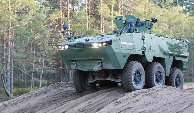 Türk zırhlısı ARMA 6X6, Avrupa'da Avrupalı rakipleri geride bıraktı