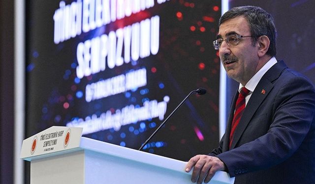 Cumhurbaşkanı Yardımcısı Yılmaz: Elektronik harp sistemleriyle Mavi Vatan'da da daha güçlü hale geleceğiz