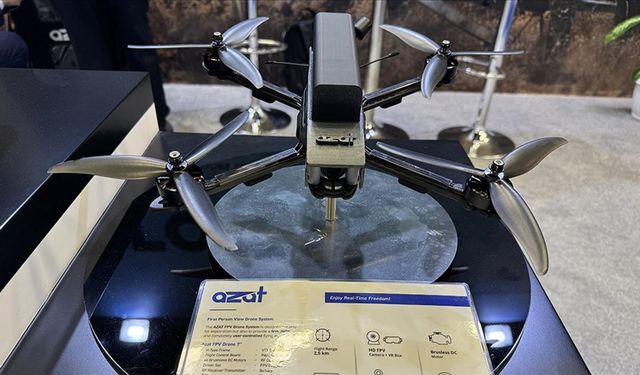 Yeni kamikaze dron AZAT vitrine çıktı