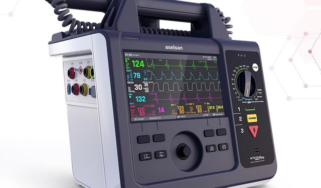 ASELSAN Heartline Pro Defibrilatör, Red Dot Tasarım ödülünü kazandı