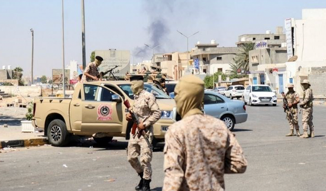 Libya'da milis grupları arasında çatışma yaşandı