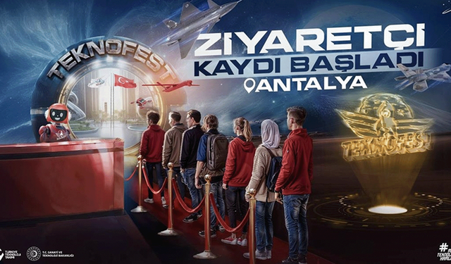 TEKNOFEST Akdeniz Teknoloji Yarışmaları için ziyaretçi kayıtlarının açıldığı duyuruldu