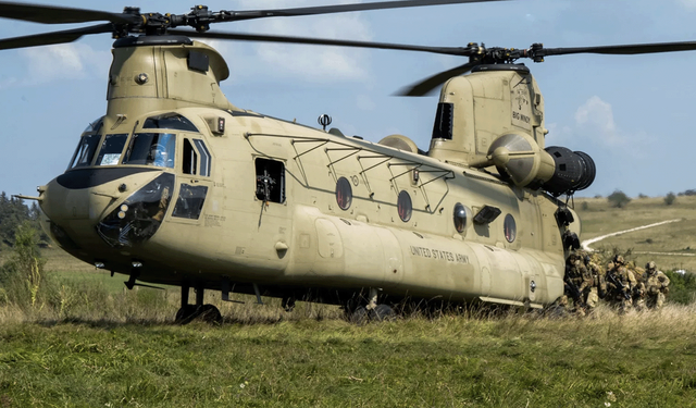 ABD Ordusu CH-47F Blok II Chinook sipariş etti