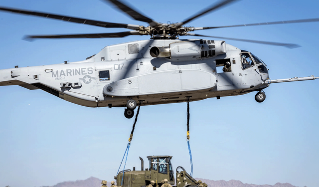 Sikorsky, CH-53K helikopteri için birden fazla destek anlaşması imzaladı