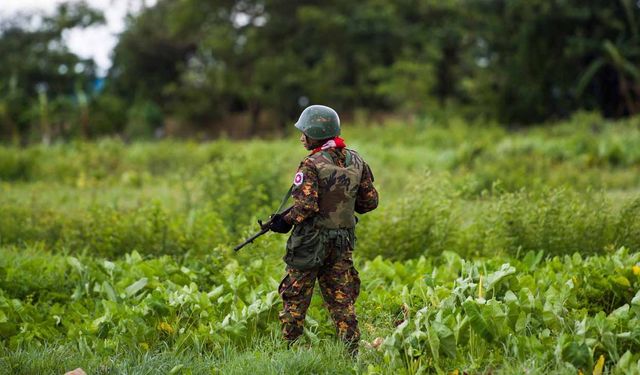 Myanmar’da hava saldırısı: 40 ölü