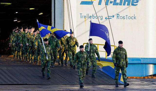 İsveç, NATO üyesi olarak ilk askeri dağılmasını Letonya'ya gerçekleştirdi