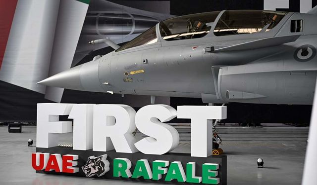 BAE'nin ilk Rafale F4 savaş uçağı tanıtıldı