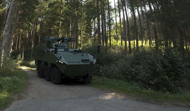 General Dynamics, Pandur 6×6’nın yeni hava savunma varyantını tanıttı
