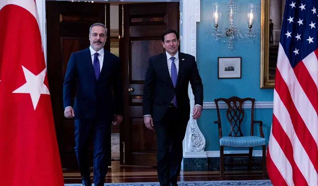 Bakan Hakan Fidan, ABD’li mevkidaşı Marco Rubio ile görüştü