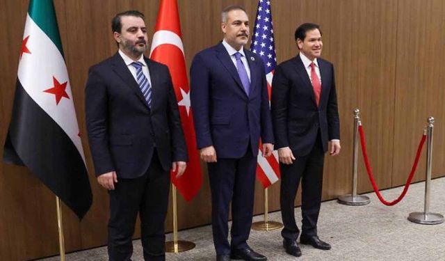 Türkiye-Suriye-ABD üçlü Dışişleri Bakanı görüşmesi gerçekleştirildi