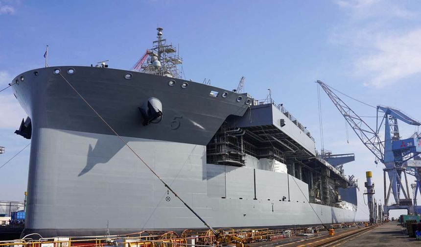 USS Miguel Keith, Japon tersanesinde beş aylık bakımını tamamladı
