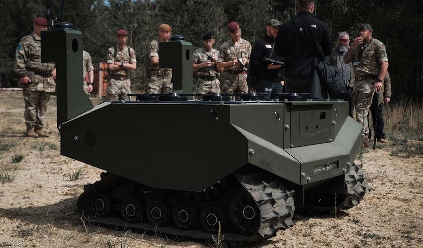 Alman GEREON insansız kara aracı, İngiliz ordusu tarafından test edildi