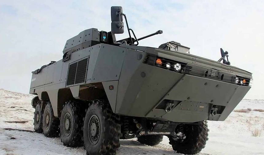 Kazakistan, Türkiye ve Çin iş birliğiyle geliştirilen TAIMAS zırhlısını tanıttı