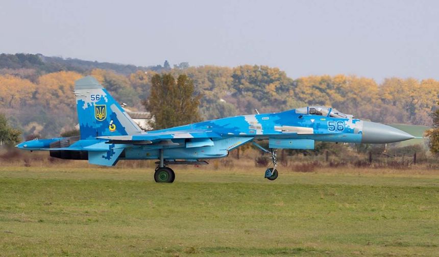 Ukrayna Su-27’si, HARM füzesiyle Rus hava savunma sistemini vurdu