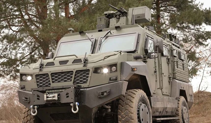 Ukrayna, GYURZA-02 zırhlı aracını envantere aldı
