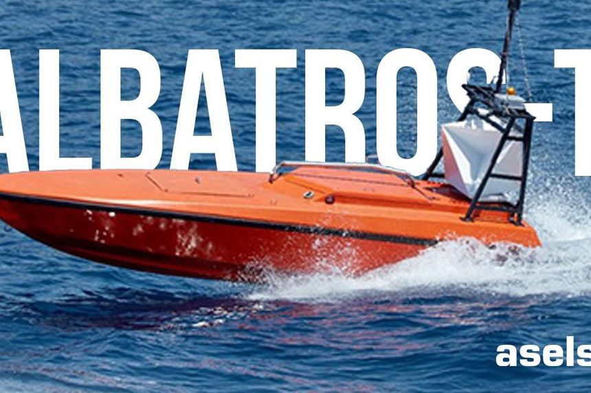 Albatros T İnsansız Su Üstü Hedef Botu